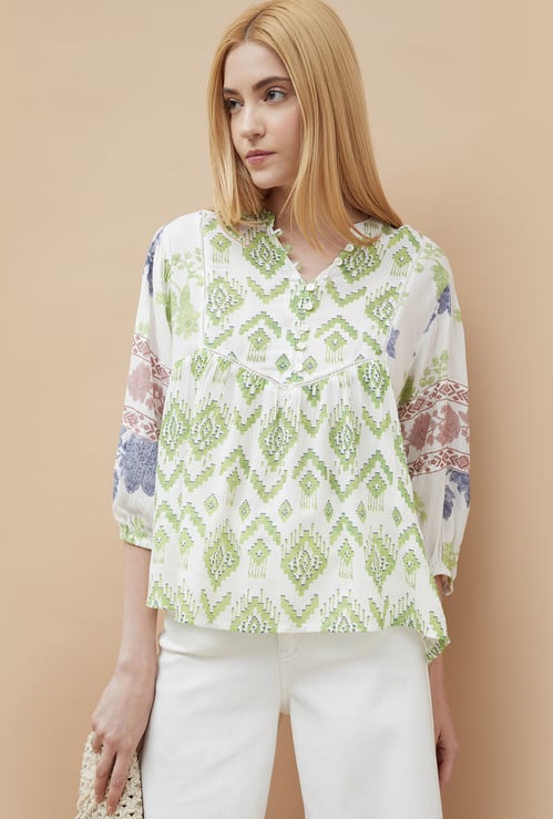 COLOUR ME Printed Tunic