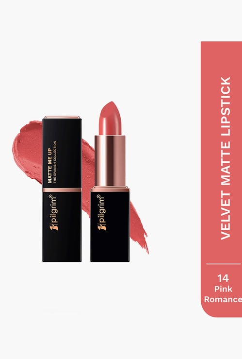 PILGRIM Matte Me Up The Spanish Collection Bullet Lipstick - Pink Romance - 4.2g