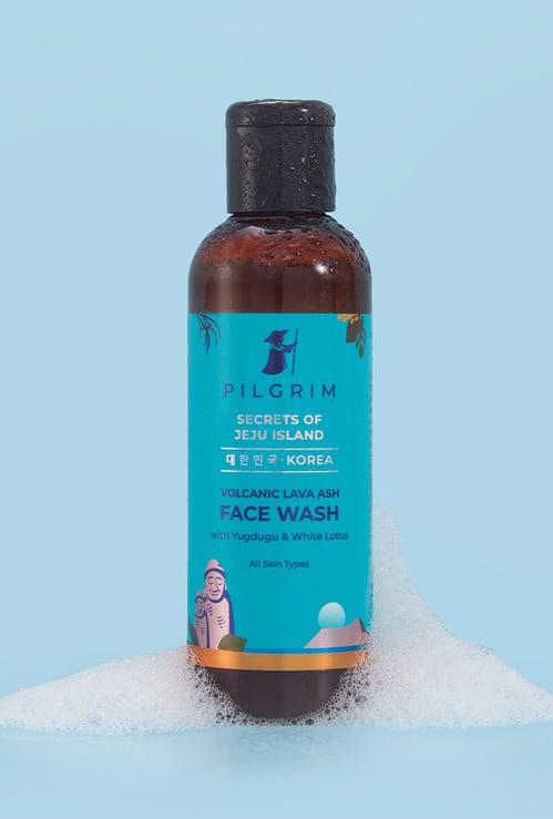 PILGRIM Volcanic Lava Ash Face Wash - 100ml