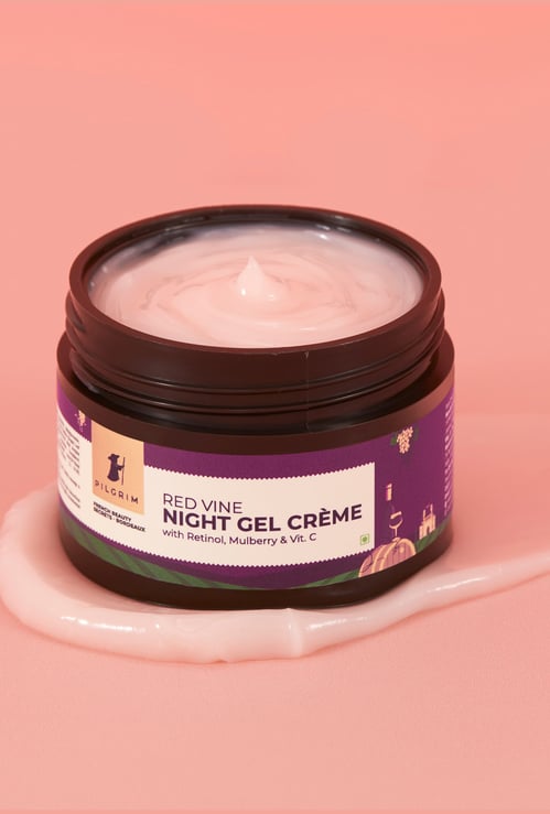 PILGRIM Red Vine Night Gel Creme - 50g
