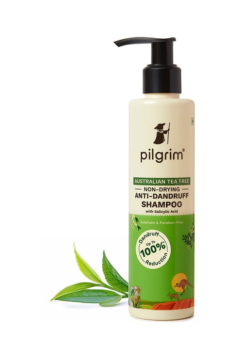 PILGRIM Australian Tea Tree Non-Drying Anti-Dandruff Shampoo - 200ml