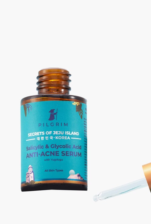 PILGRIM Salicylic & Glycolic Acid Anti-Acne Serum - 30ml