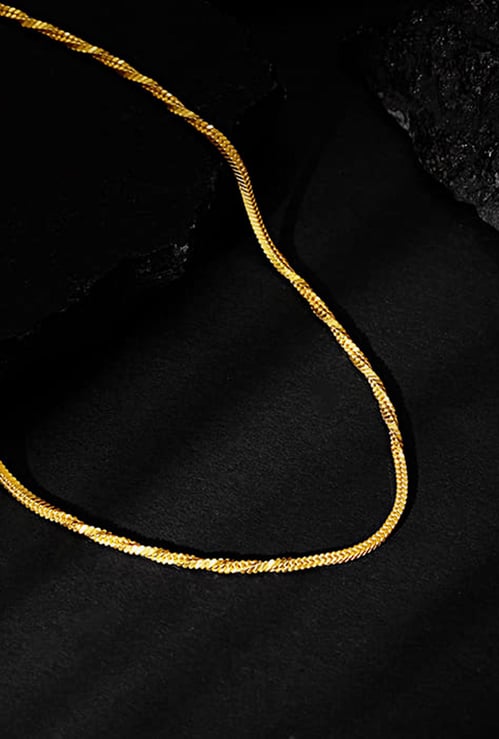 GIVA Sterling Silver Charismatic Chain