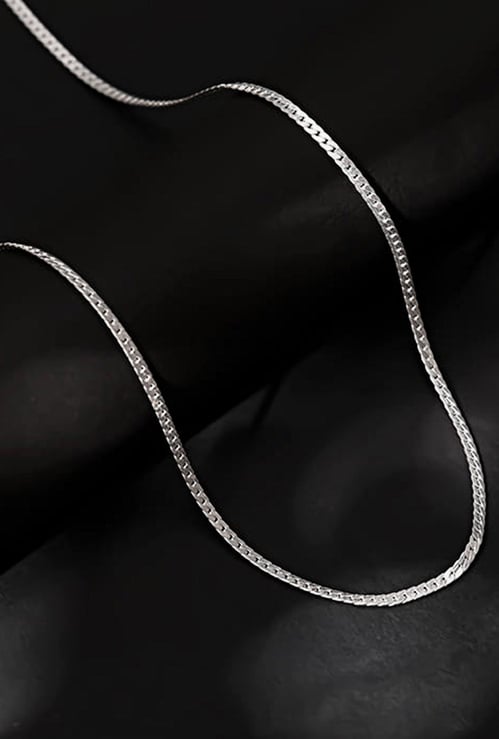 GIVA Sterling Silver Verdure Chain