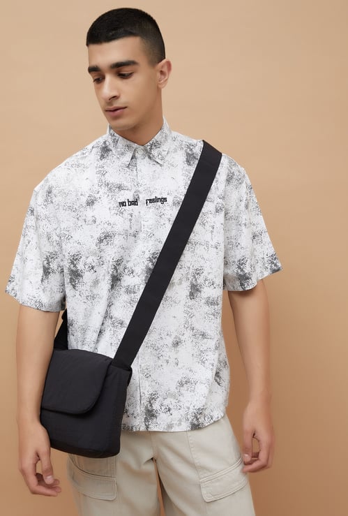 FORCA QRK Printed Regular Fit Shirt