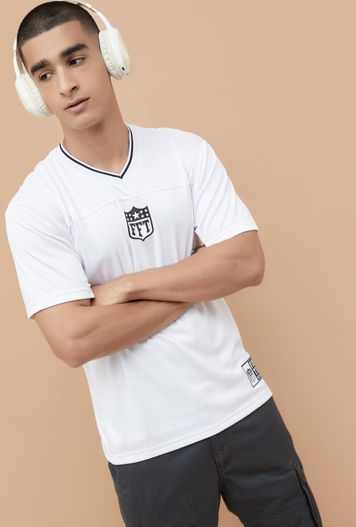 FAME FOREVER Perforated Active T-shirt