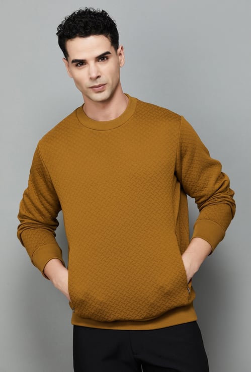FAHRENHEIT Textured Sweatshirt