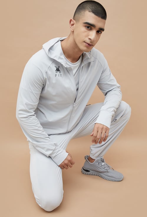 KAPPA Textured Hooded Sweatshirt