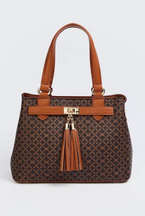 CODE Printed Handheld Bag