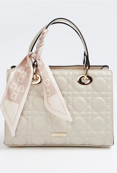 CODE Quilted Handheld Bag