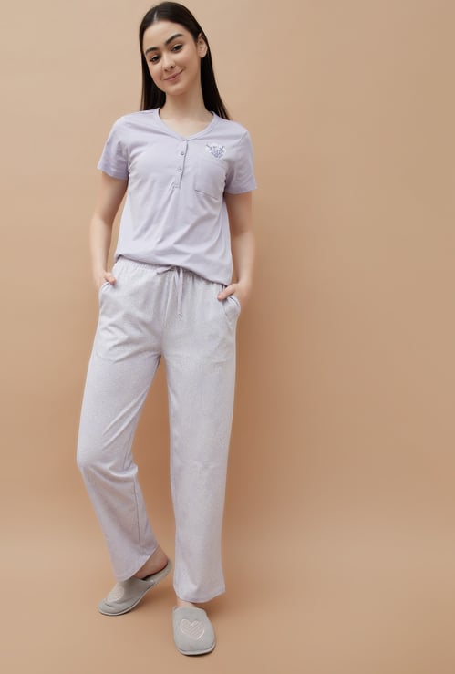 GINGER Printed Night Suit