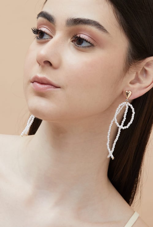 GINGER Pearl Drop Earrings