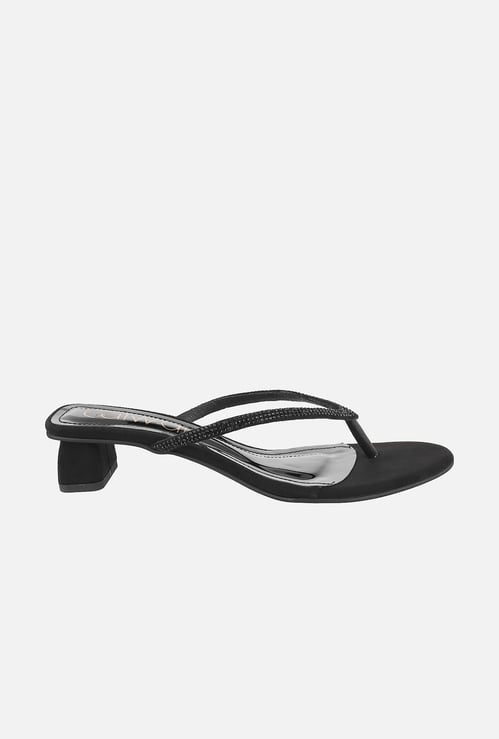 CATWALK Embellished Block Heels