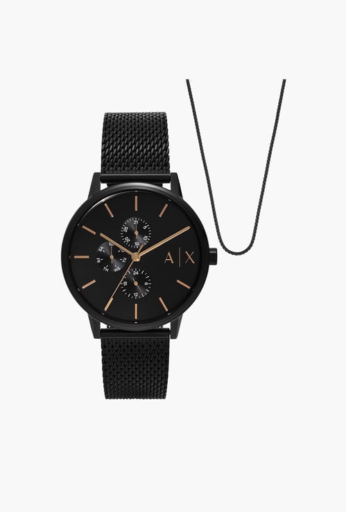 ARMANI EXCHANGE Multifunction Watch with Neck Chain - AX7162SET