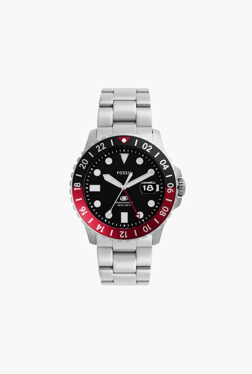 FOSSIL Blue Gmt Bracelet Strap Multifunction Watch - FS6092I