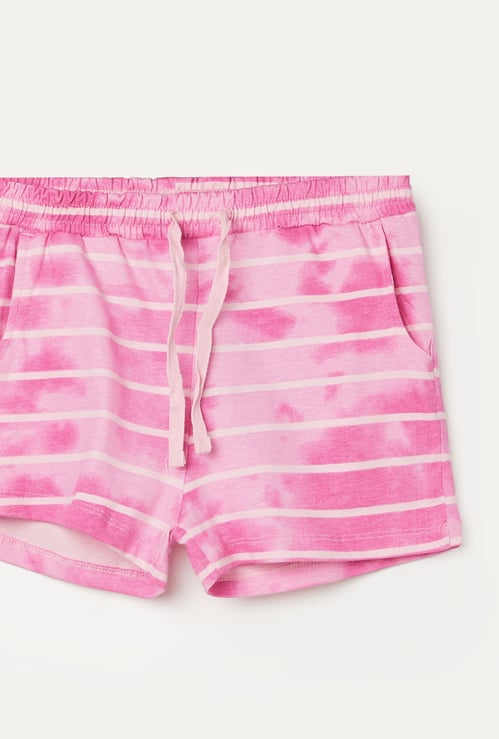 FAME FOREVER Girls Striped Shorts