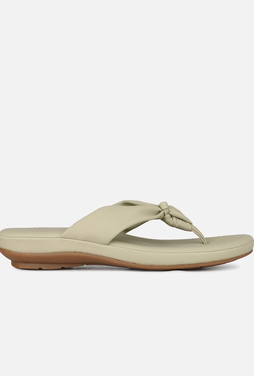 INC.5 Knotted Strap Flats