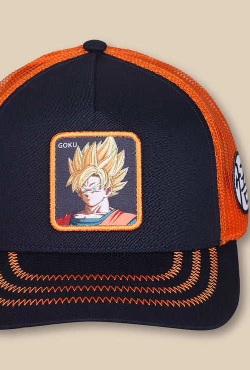 KIDSVILLE Boys DragonballZ Applique Trucker Cap