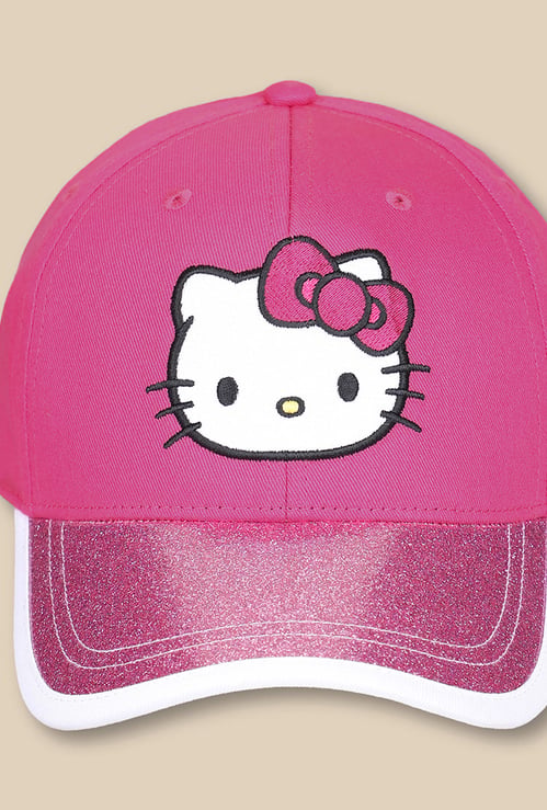 KIDSVILLE Girls Hello Kitty Embroidered Cap