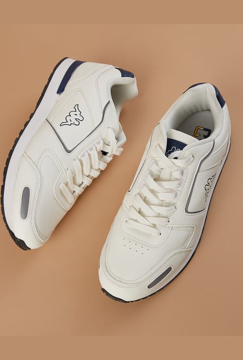 KAPPA Logo Voghera Panelled Low-Top Sneakers