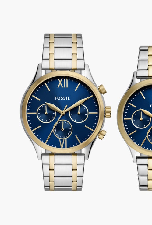 FOSSIL Fenmore Multifunction Couple Watch Set - BQ2900SET