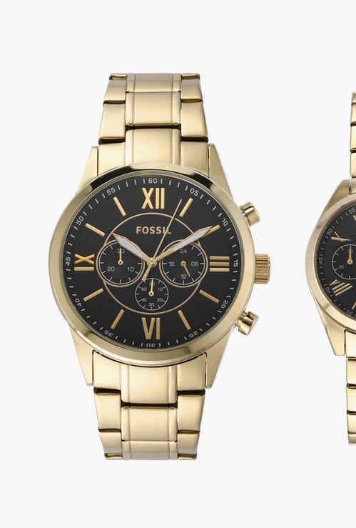 FOSSIL Modern Courier Chronograph Watch Set - BQ2400SET