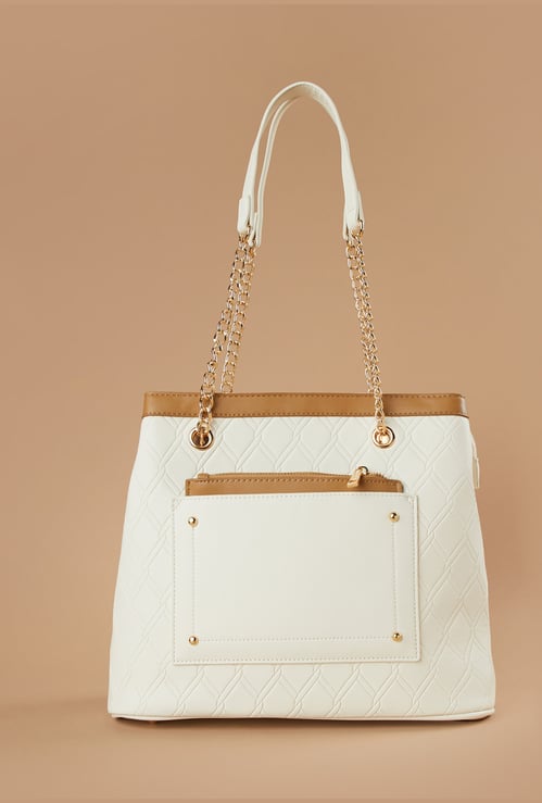 GINGER Quilted Shoulder Bag