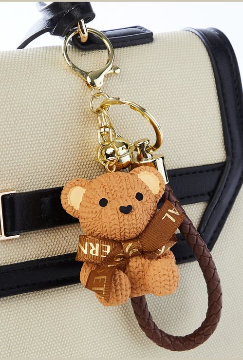 FAME FOREVER Charms Detail Bag Tag