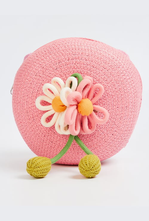 FAME FOREVER Knit Sling Bag
