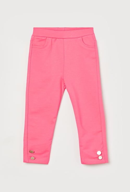 JUNIORS Girls Solid Treggings