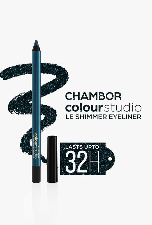 CHAMBOR Colour Studio Le Shimmer Eyeliner - Teal Sequins 06 - 1ml