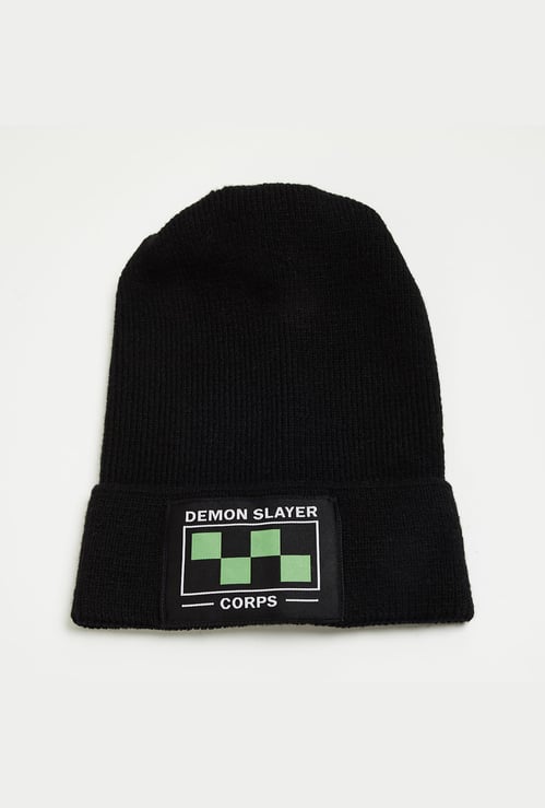 FREE AUTHORITY Appliqued Beanie