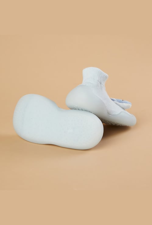 FAME FOREVER Boys Applique Booties