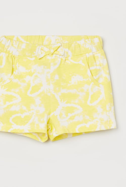 JUNIORS Girls Printed Knit Shorts