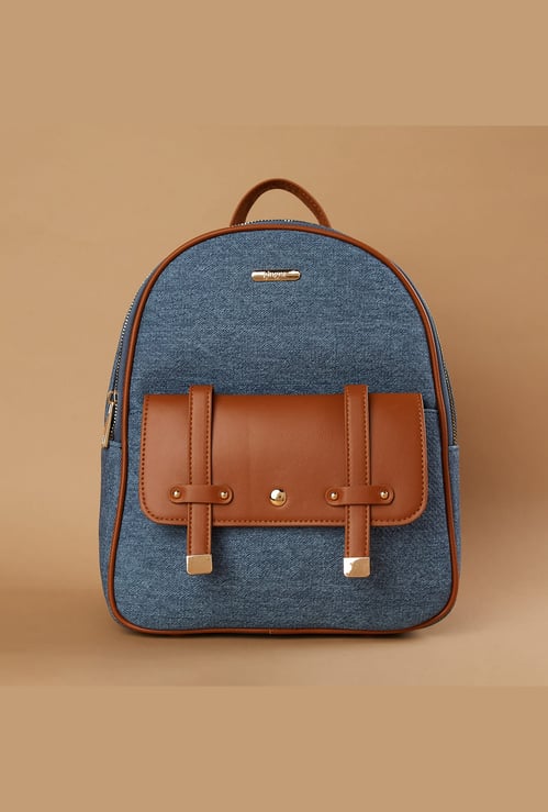 GINGER Colourblock Casual Backpack
