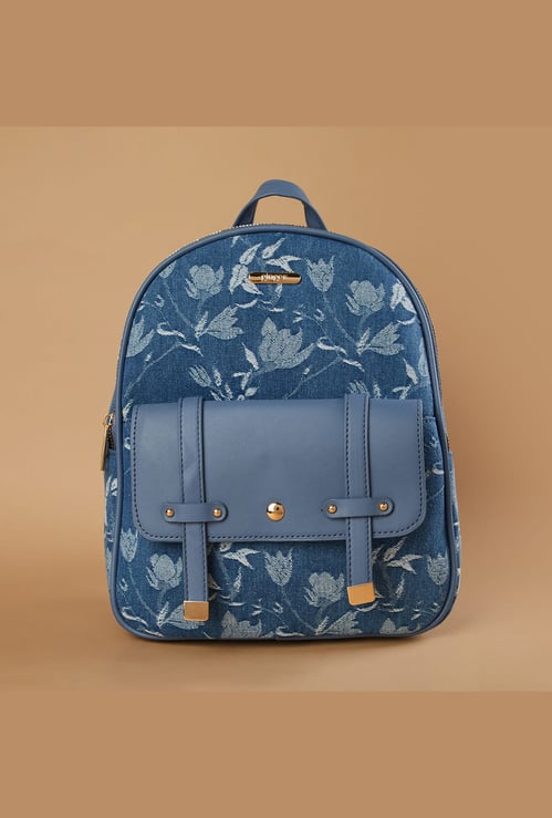 GINGER Floral Print Backpack