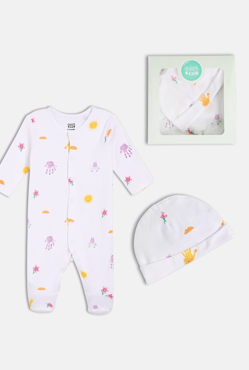 FS MINI KLUB Girls Printed Infant Gift Set - Pack of 2