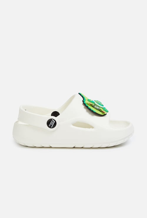 FAME FOREVER Boys Bear Applique Clogs