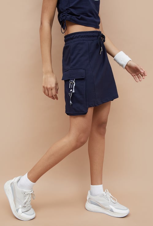 KAPPA Solid Active Mini Skirt