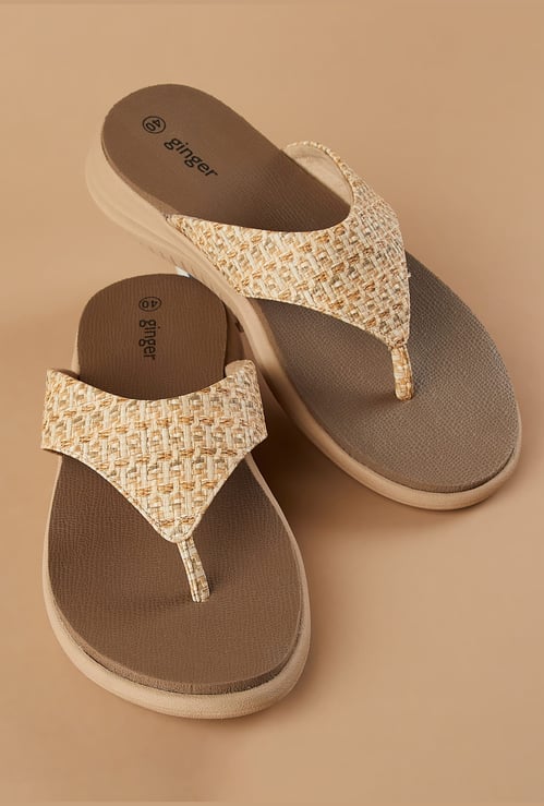 GINGER Textured Flats
