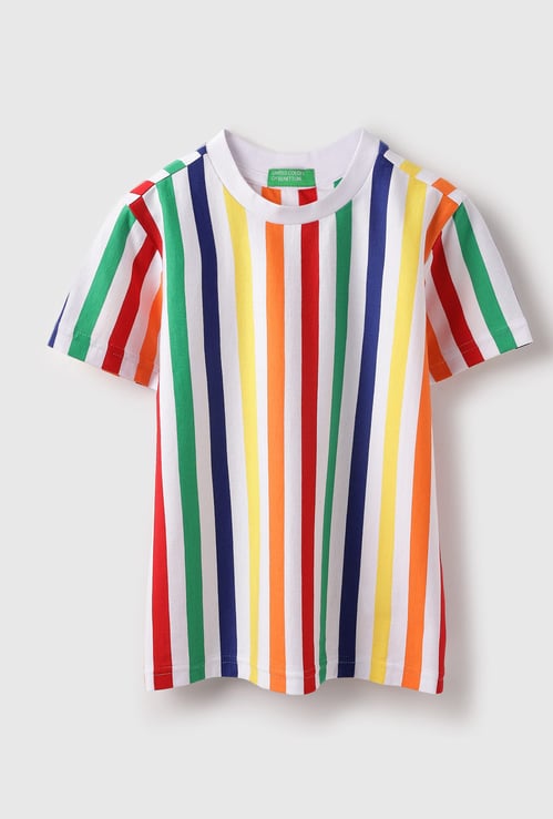 UNITED COLORS OF BENETTON Boys Striped T-shirt
