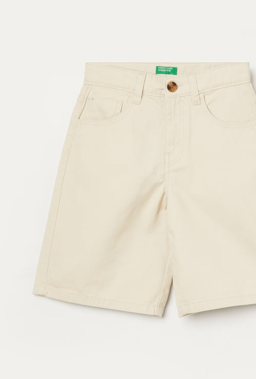 UNITED COLORS OF BENETTON Boys Solid Shorts