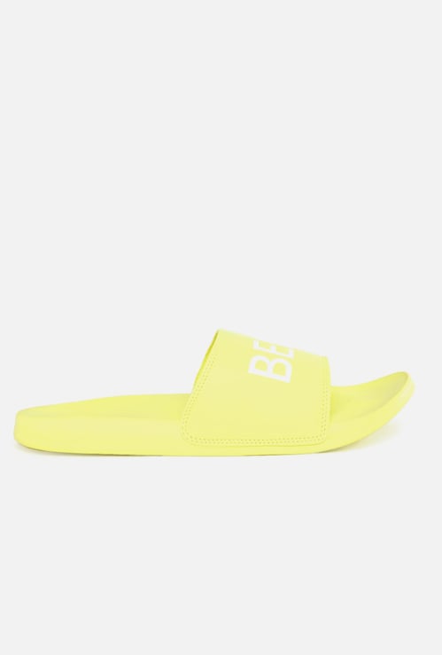 UNITED COLORS OF BENETTON Debossed Sliders