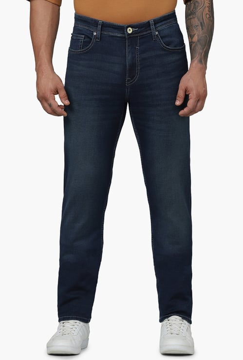 CELIO Stonewashed Slim Tapered Jeans