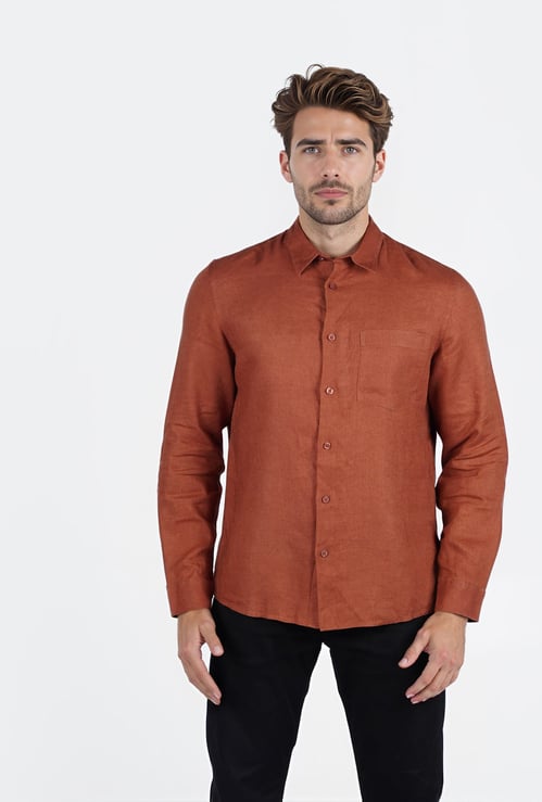 CELIO Solid Regular Fit Shirt
