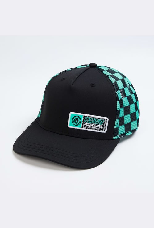 FREE AUTHORITY Checked Baseball Cap