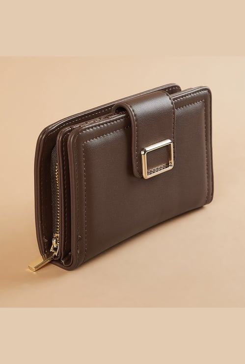 GINGER Solid Bi-Fold Wallet