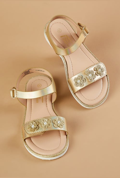 FAME FOREVER Girls Embellished Sandals