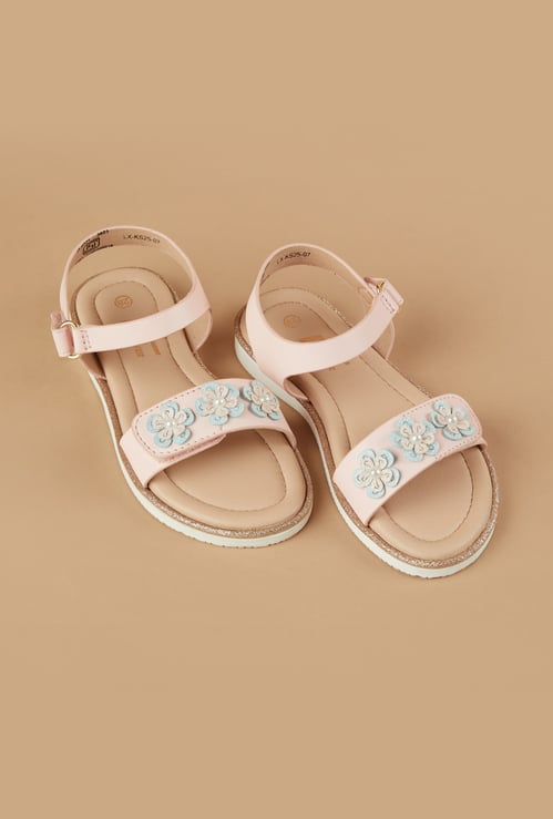FAME FOREVER Girls Embellished Sandals
