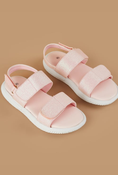 FAME FOREVER Girls Textured Sandals